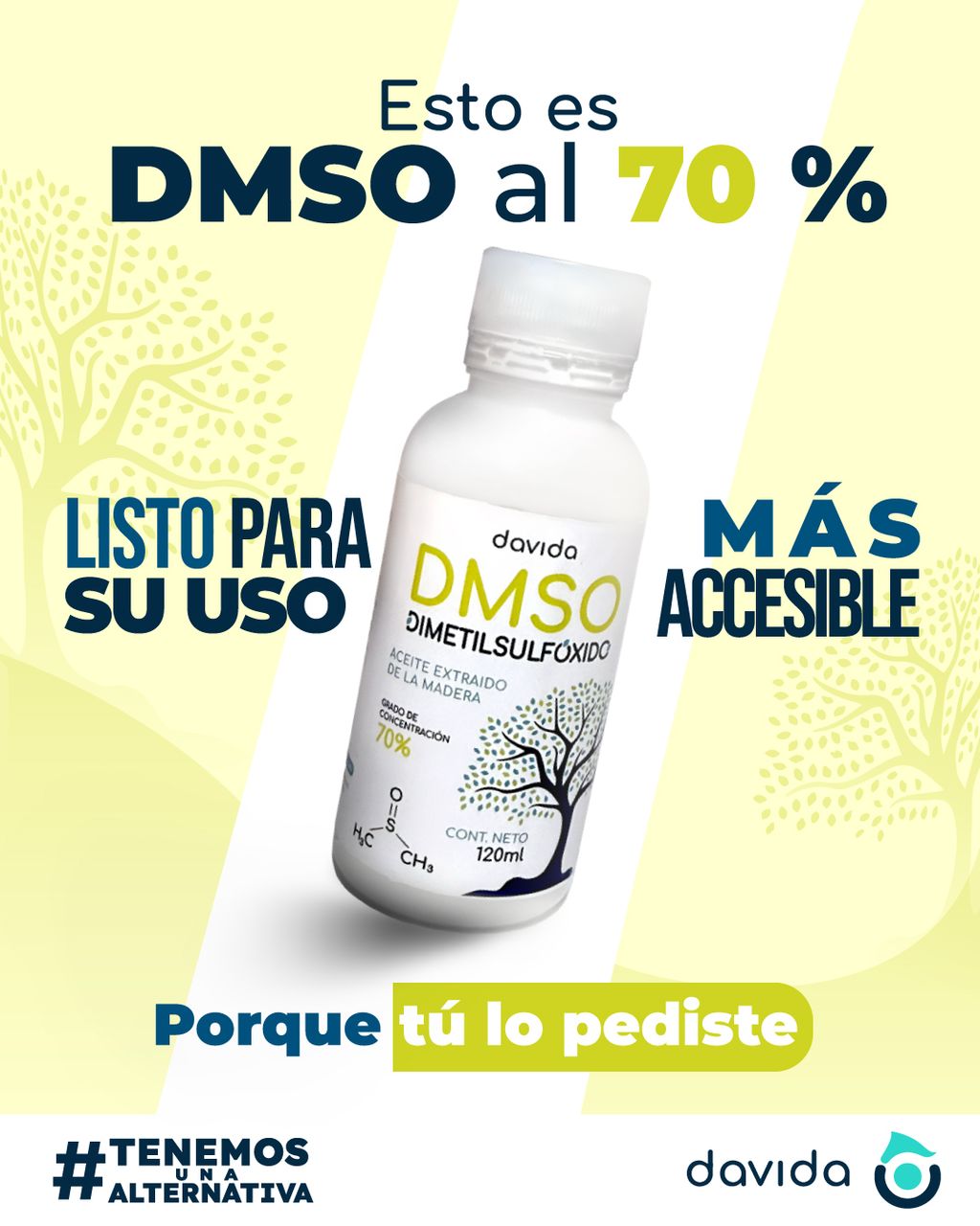 DMSO 70% LIQUIDO
