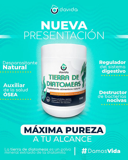TIERRA DE DIATOMEAS ( Dióxido de Silicio )